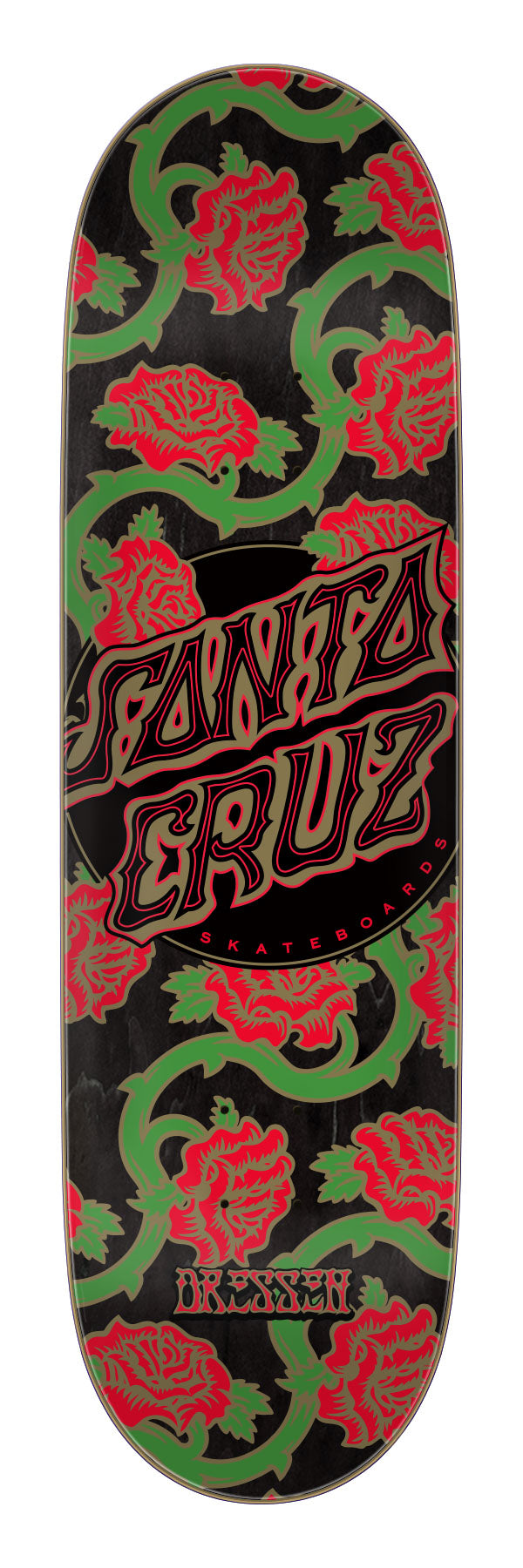 Santa Cruz Dressen Roses Dot VX 8.8" Skateboard Deck