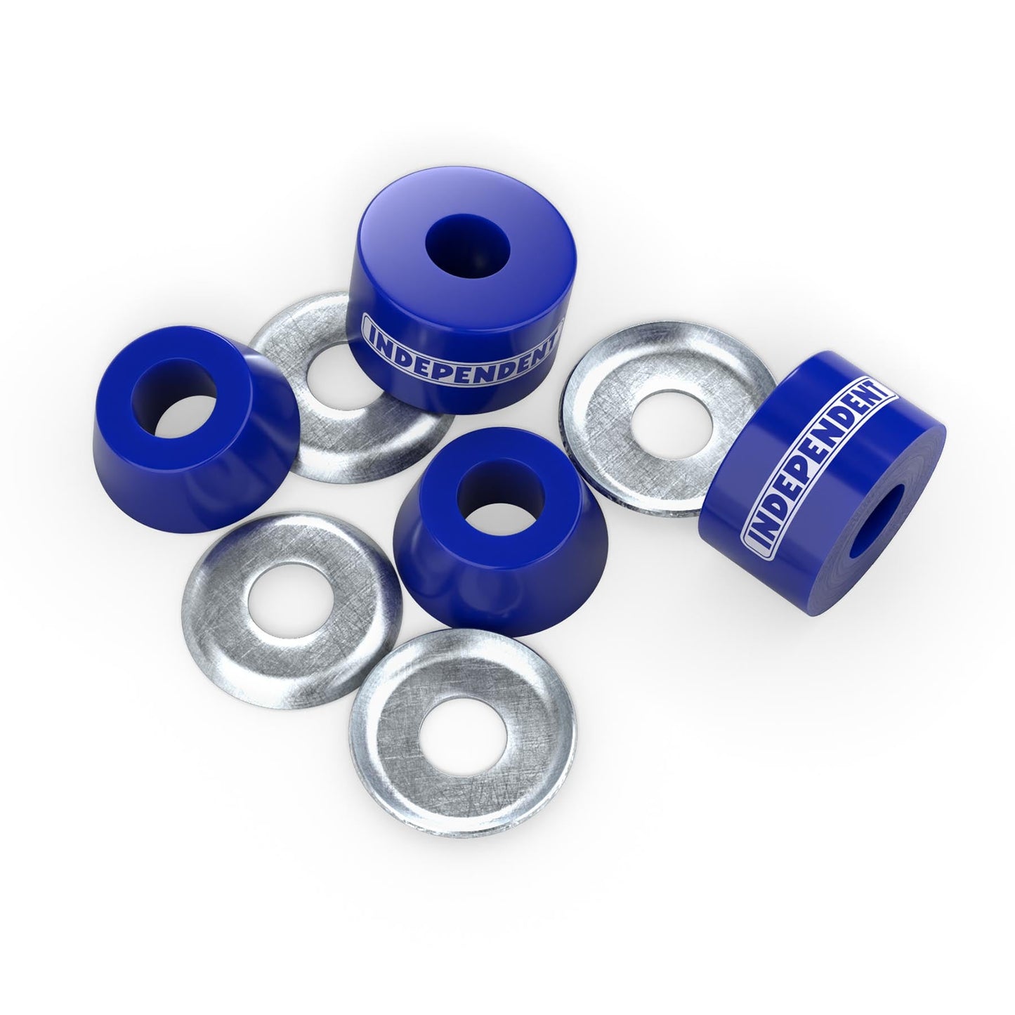 INDEPENDENT ORIGINAL CUSHIONS MEDIUM 92A BLUE SKATEBOARD TRUCK BUSHINGS