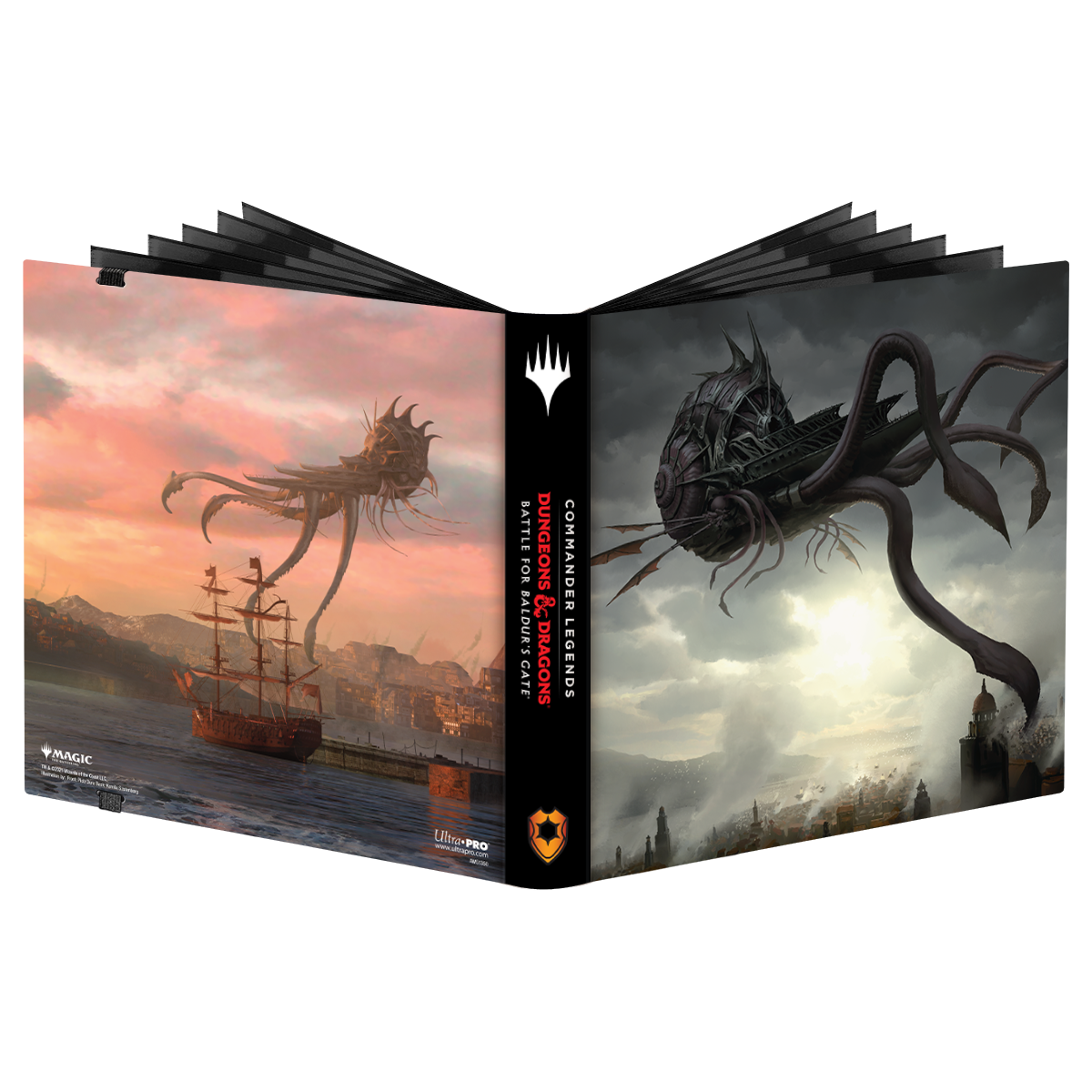 Ultra PRO: 12-Pocket PRO-Binder - Commander Legends Battle for Baldur's Gate
