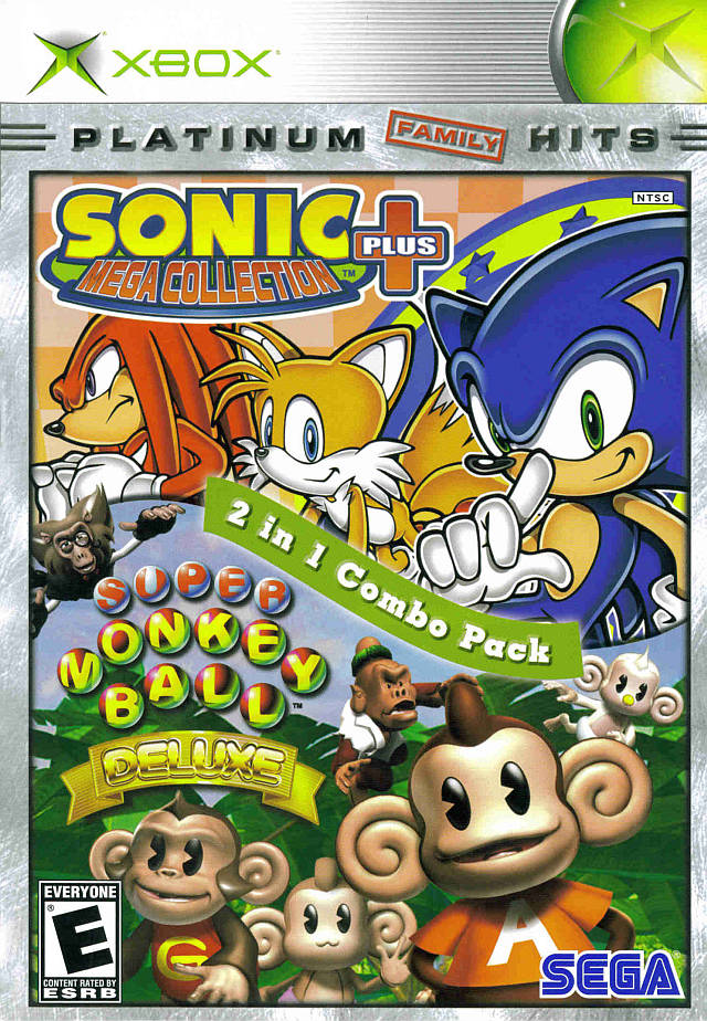 Sonic Mega Collection Plus and Super Monkey Ball Deluxe (Xbox)