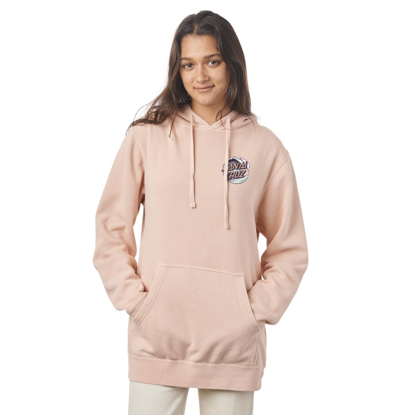 Santa Cruz Wave Dot P/O Womens Hooded Sweatshirt