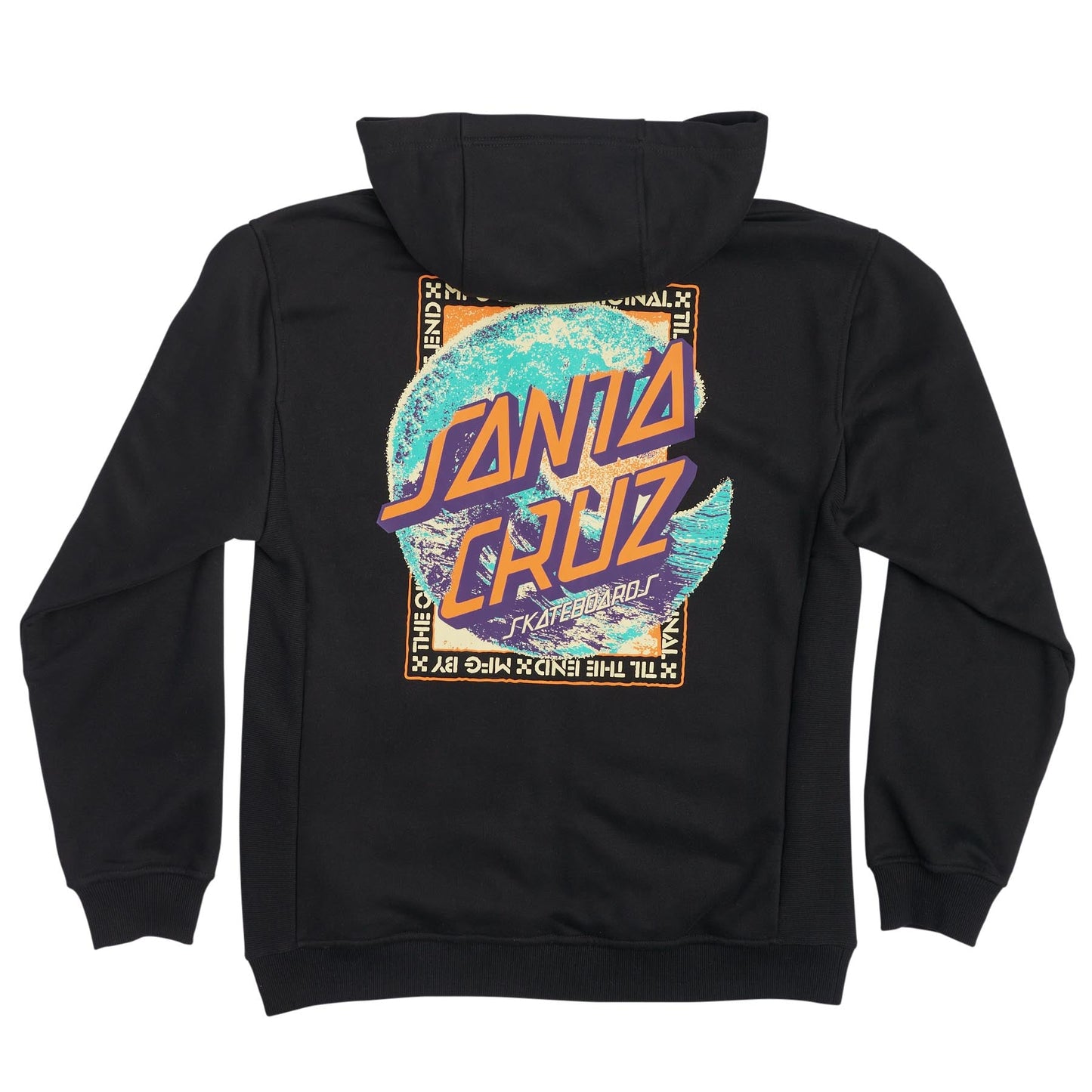 Santa Cruz Breaker Dot Zip Hooded Sweatshirt