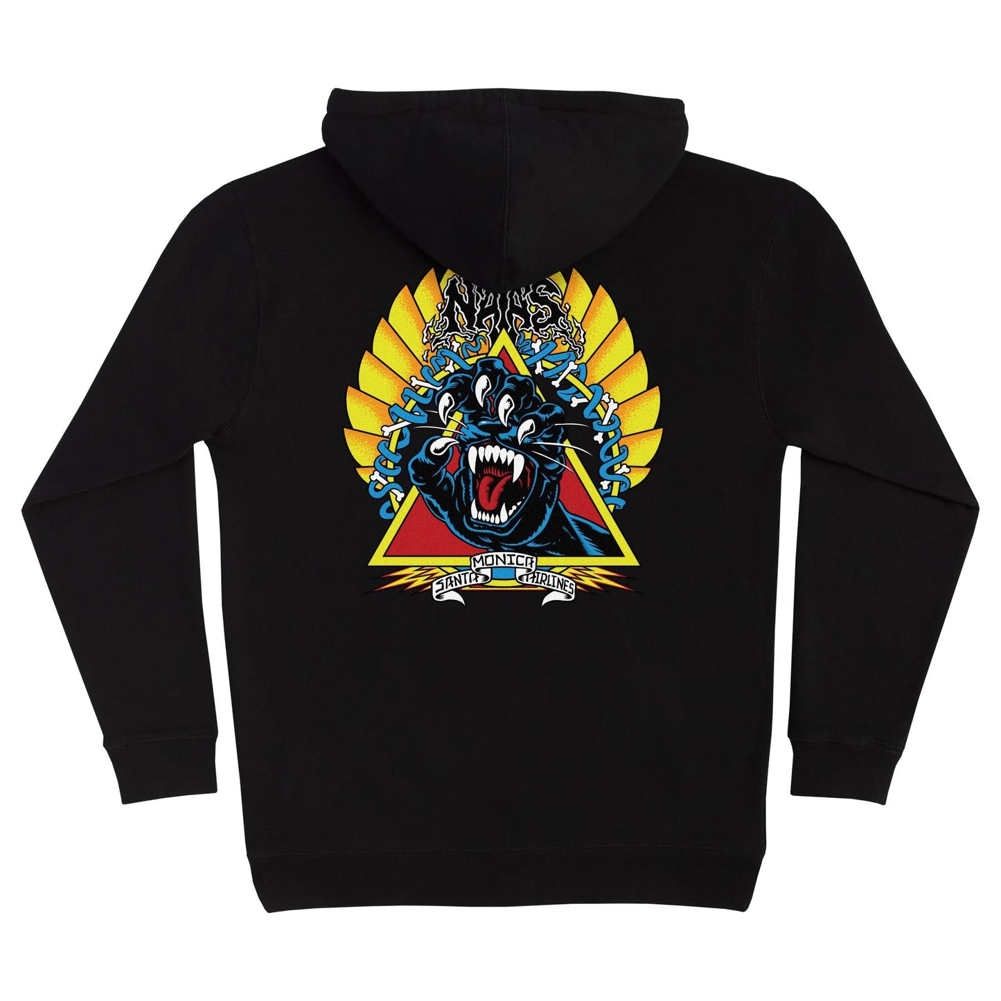 Santa Cruz Natas Screaming Panther Hooded Heavyweight Sweatshirt