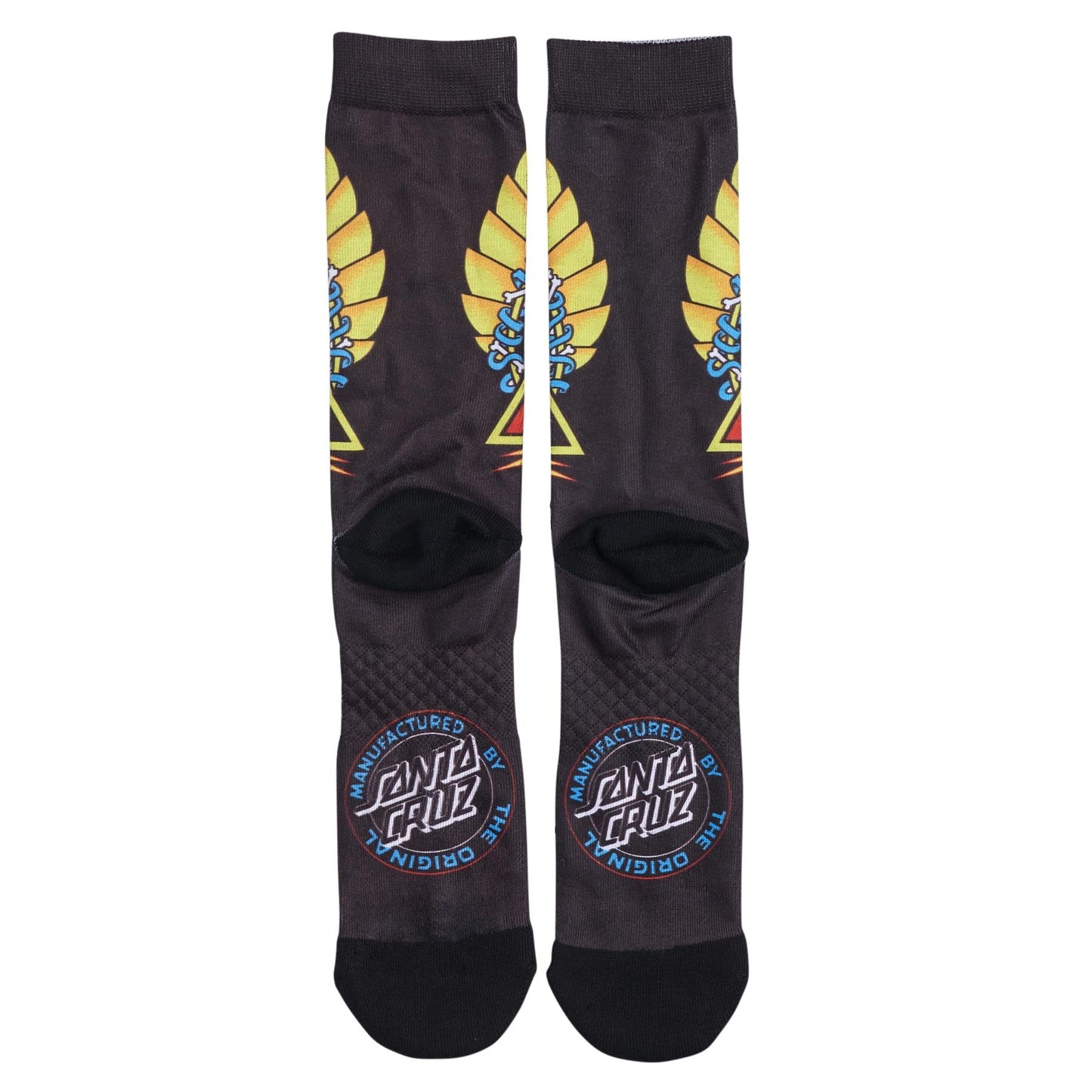 SANTA CRUZ NATAS SCREAMING PANTHER CREW SOCKS