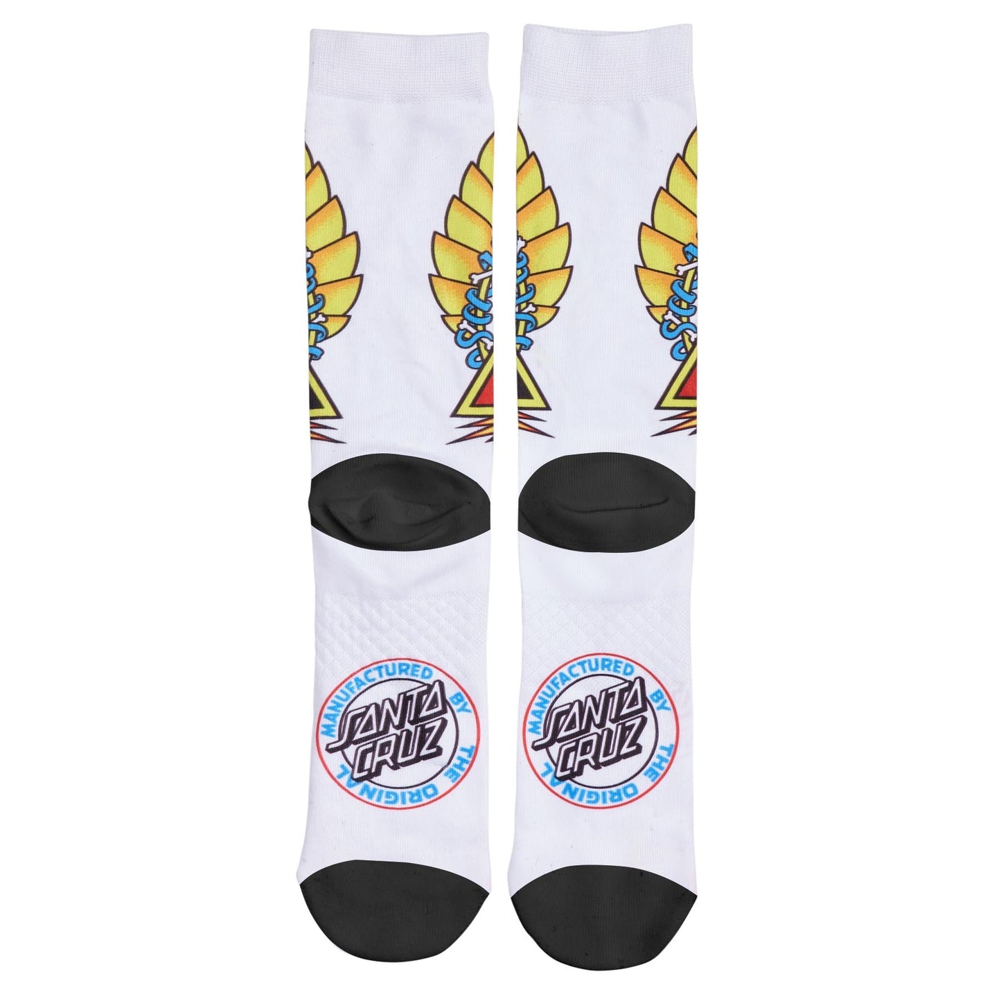 SANTA CRUZ NATAS SCREAMING PANTHER CREW SOCKS