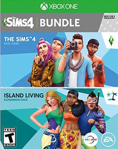 Sims 4 Bundle: Island Living (Xbox One)