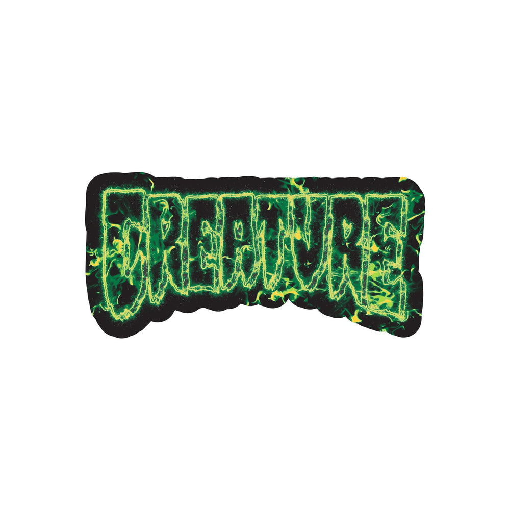 CREATURE "INFERNO LOGO" 4.88" STICKER