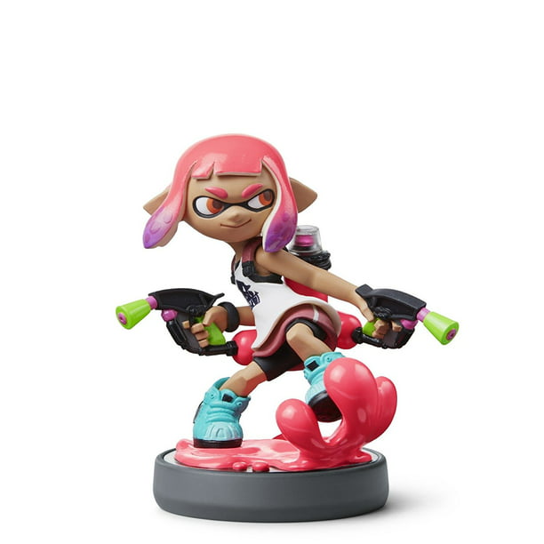 Inkling Girl (Neon Pink) Amiibo: Splatoon Series (Nintendo Switch)