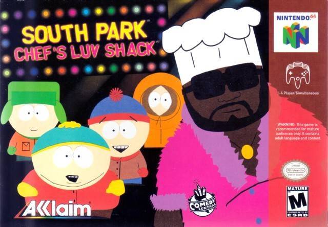 South Park Chef's Luv Shack (Nintendo 64)