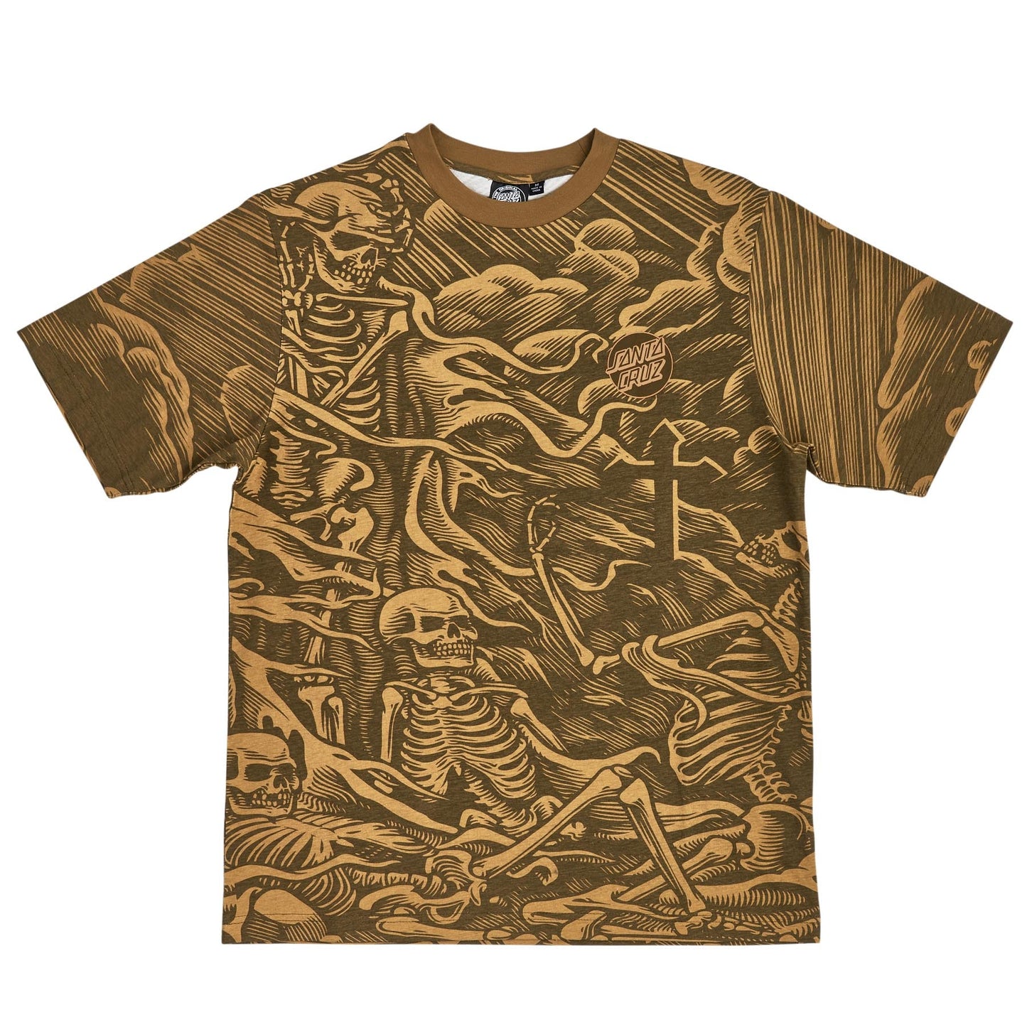 Santa Cruz O'Brien Purgatory AOP Ringer T-Shirt