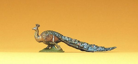 Preiser 47087 1/25 Scale Wild Animal Figures Peacock