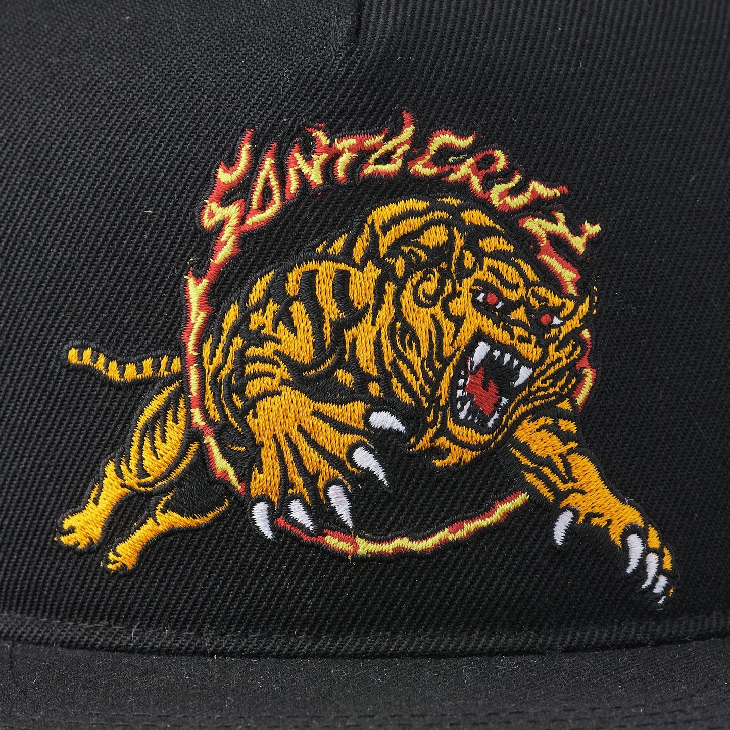 Santa Cruz Salba Tiger Snapback Mid Profile Hat