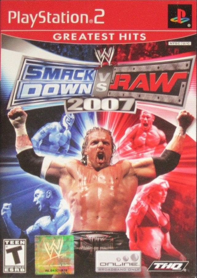 WWE Smackdown vs. Raw 2007 (Greatest Hits) (Playstation 2)