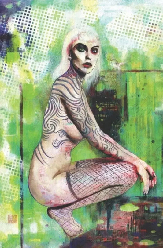 W0RLDTR33 #1 2nd Print Zu Orzu Black Saber Comics Exclusive cover Ltd 400 - Golden Apple Comics