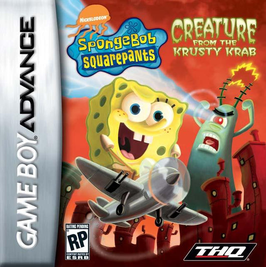 SpongeBob SquarePants Creature from Krusty Krab (Gameboy Advance)