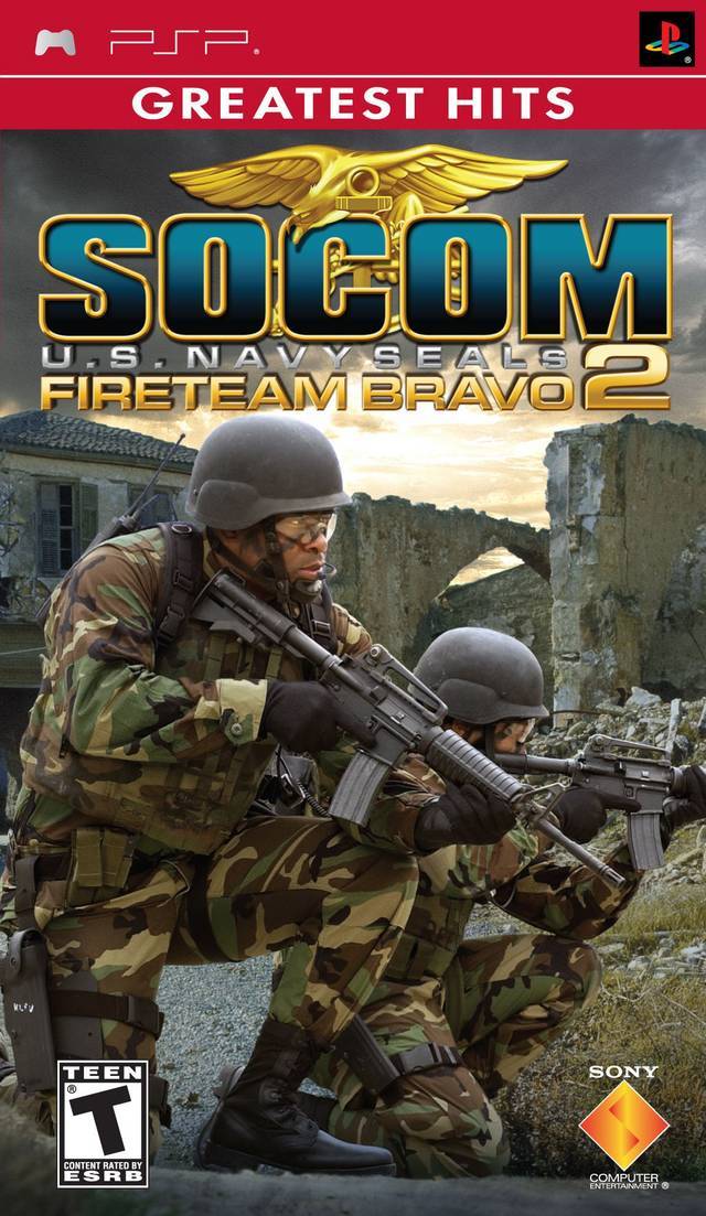 SOCOM: U.S. Navy SEALs Fireteam Bravo 2 (Greatest Hits) (PSP)