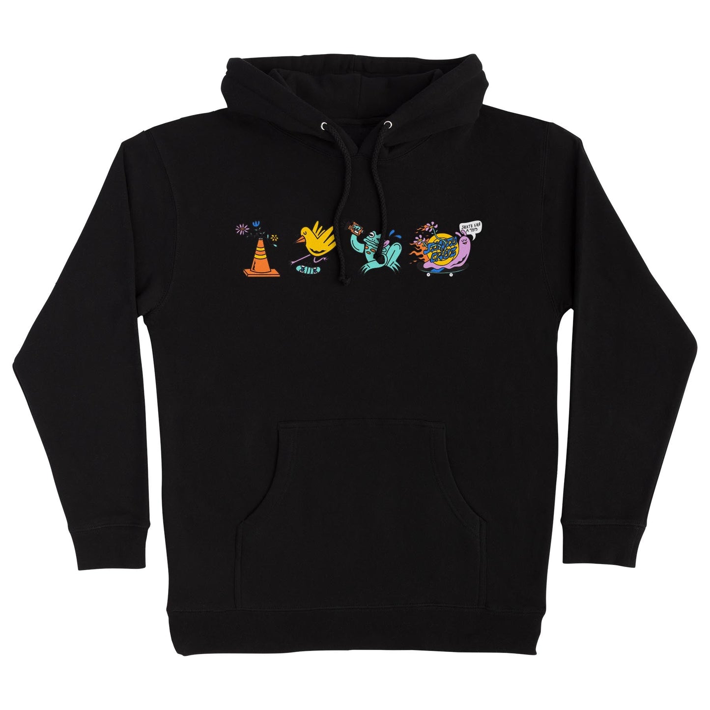 Santa Cruz x Skate Like A Girl Pullover Hooded Sweatshirt