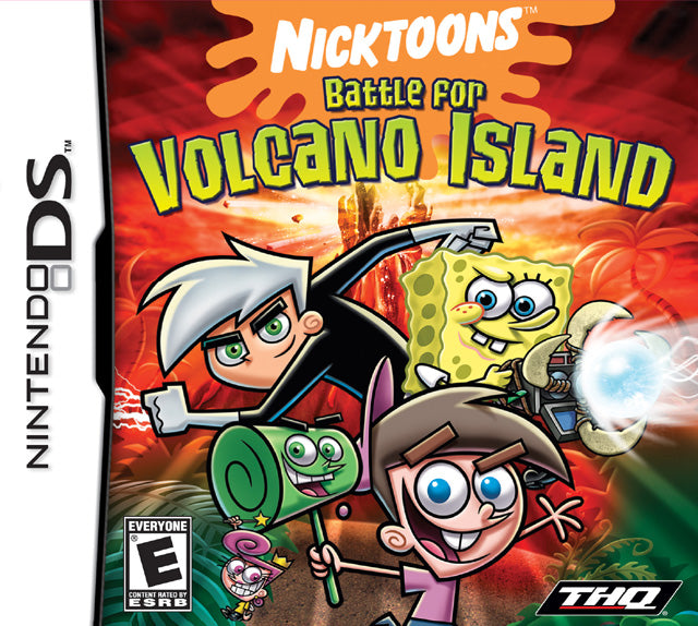 Nicktoons Battle for Volcano Island (Nintendo DS)