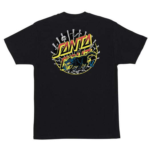 SANTA CRUZ KENDALL WOLF DOT T-SHIRT