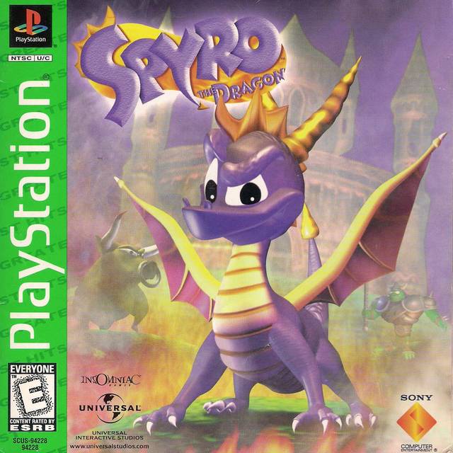 Spyro The Dragon (Greatest Hits) (Playstation)