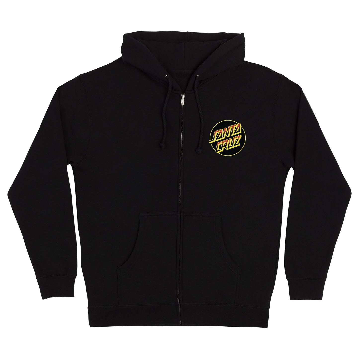 Santa Cruz Kendall Wolf Dot Zip Up Heavyweight Hooded Sweatshirt