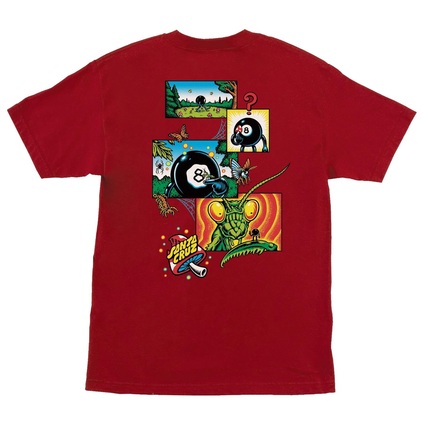 SANTA CRUZ WINKOWSKI 8BALLR COMIC T-SHIRT