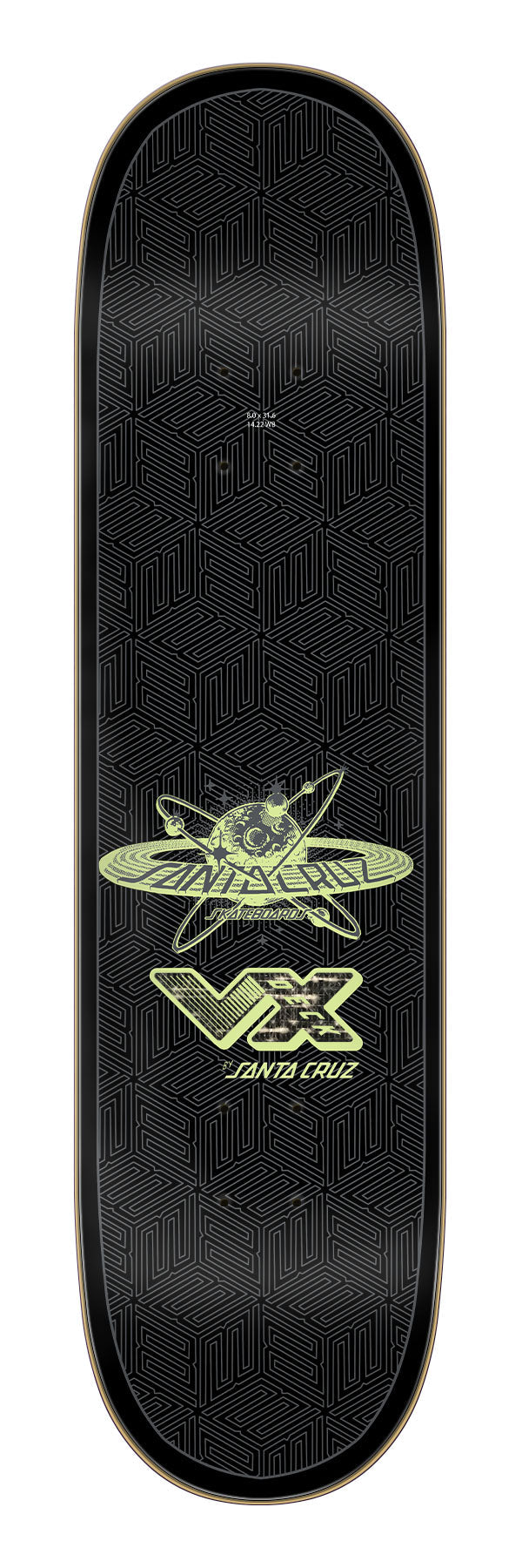 SANTA CRUZ MCCOY ELITE EAGLE VX 8" SKATEBOARD DECK