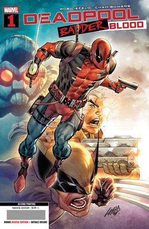 Deadpool Badder Blood #1 (Of 5) 2nd Print Rob Liefled Variant (07/19/2023) Marvel