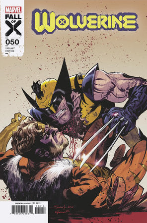 Wolverine #50 E 1:25 Jonas Scharf Variant (05/29/2024) Marvel