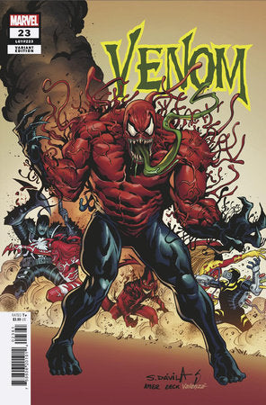 Venom #23 G Sergio Davila Secret Wars 8 Homage Variant (07/26/2023) Marvel