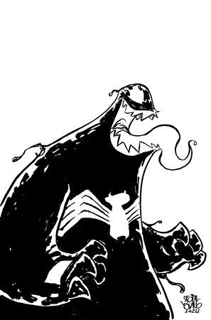 Venom #34 D 1:50 Skottie Young Big Marvel Sketch Virgin Variant (06/05/2024) Marvel