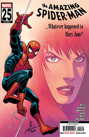 Amazing Spider-Man #25 2nd Print John Romita Jr Variant (06/28/2023) Marvel