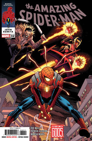 Amazing Spider-Man #32 A John Romita Jr Zeb Wells (08/23/2023) Marvel