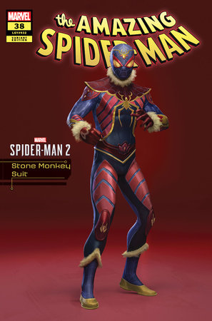 Amazing Spider-Man #38 F Stone Monkey Suit Variant [Gw] (11/22/2023) Marvel