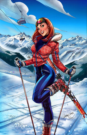 Amazing Spider-Man #40 G 1:100 J Scott Campbell Ski Chalet Virgin (12/20/2023) Marvel