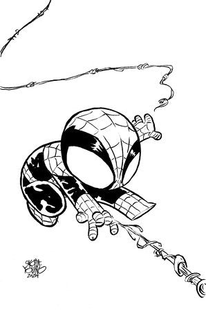 Amazing Spider-Man #51 D 1:50 Big Marvel Sketch Virgin (06/05/2024) Marvel