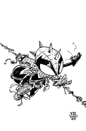 Amazing Spider-Man #52 F 1:50 Big Marvel Sketch Virgin (06/19/2024) Marvel