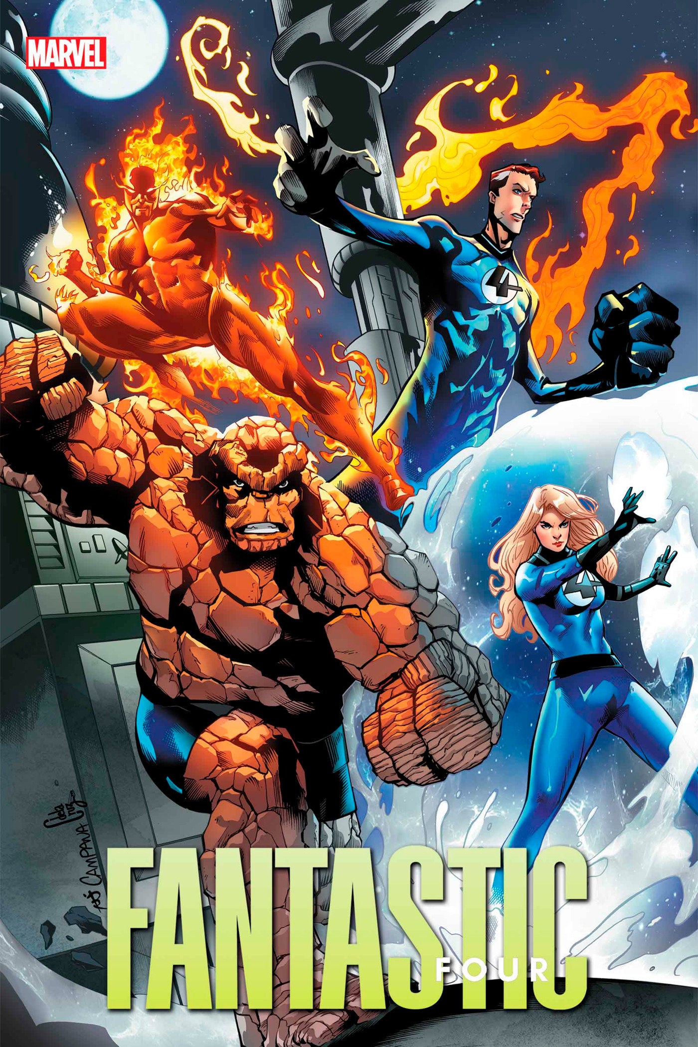 Fantastic Four #27 CC hris Campana Variant (12/18/2024) Marvel