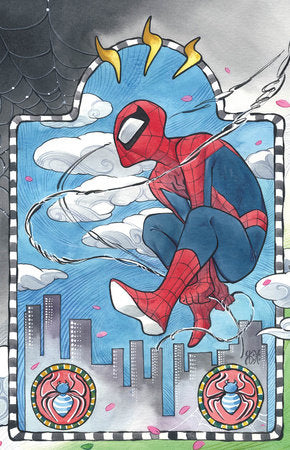 Spider-Man #11 1:100 Peach Momoko Virgin Variant cover