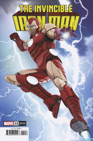 Invincible Iron Man #14 D 1:25 Mike Mayhew Variant (01/17/2024) Marvel