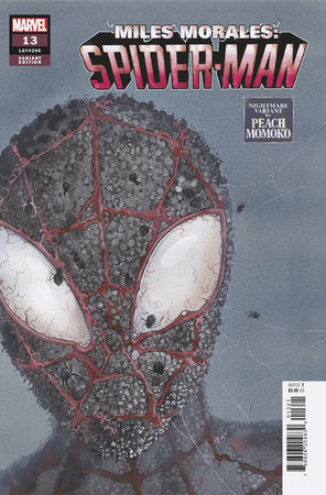 Miles Morales Spider-Man #13 B Peach Momoko Nightmare Variant (12/13/2023) Marvel