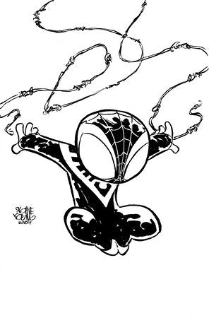 Miles Morales Spider-Man #21 C 1:50 Sketch Virgin Variant (06/12/2024) Marvel