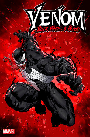 Venom Black White & Blood #2 C 1:25 Carlos Gomez Variant (09/24/2025) Marvel
