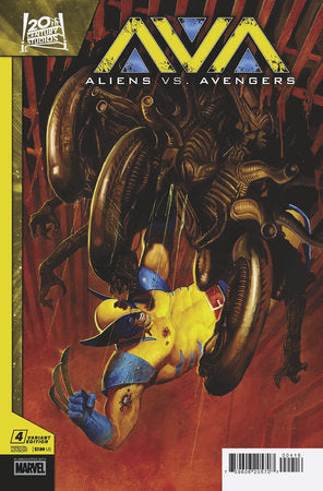 Aliens Vs Avengers #4 C (Of 4) 1:25 Em Gist Variant (06/18/2025) Marvel