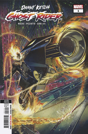 Danny Ketch Ghost Rider #1 (Of 5) 2nd Print Ben Harvey Variant (06/28/2023) Marvel