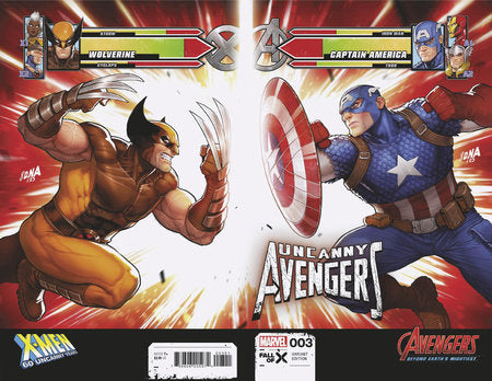 Uncanny Avengers #3 B (Of 5) David Nakayama Wraparound X-Men 60Th Variant (10/25/2023) Marvel