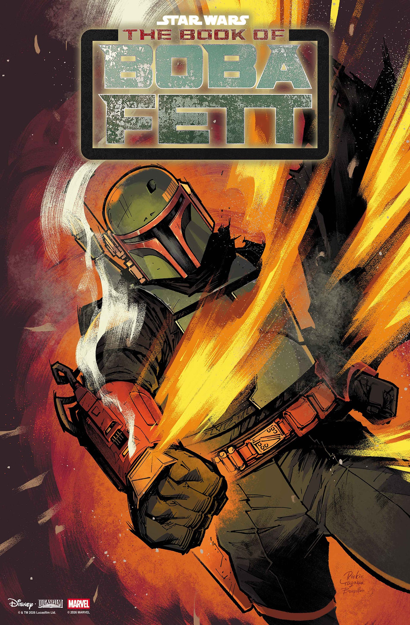 Star Wars The Book Of Boba Fett #1 C Rickie Yagawa Foil (09/09/2026) Marvel