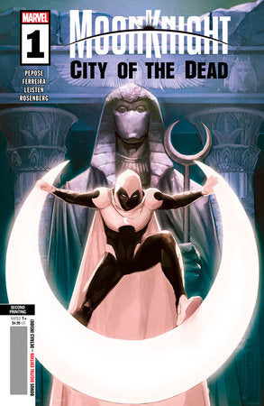 Moon Knight City Of The Dead #1 (Of 5) 2nd Print A Variant (08/30/2023) Marvel