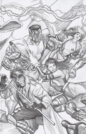 Dark X-Men #1 F (Of 5) 1:100 Alex Ross Virgin Sketch Connecting Variant (08/16/2023) Marvel