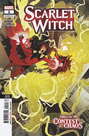 Scarlet Witch Annual #1 2nd Print A Carlos Nieto Variant (07/26/2023) Marvel